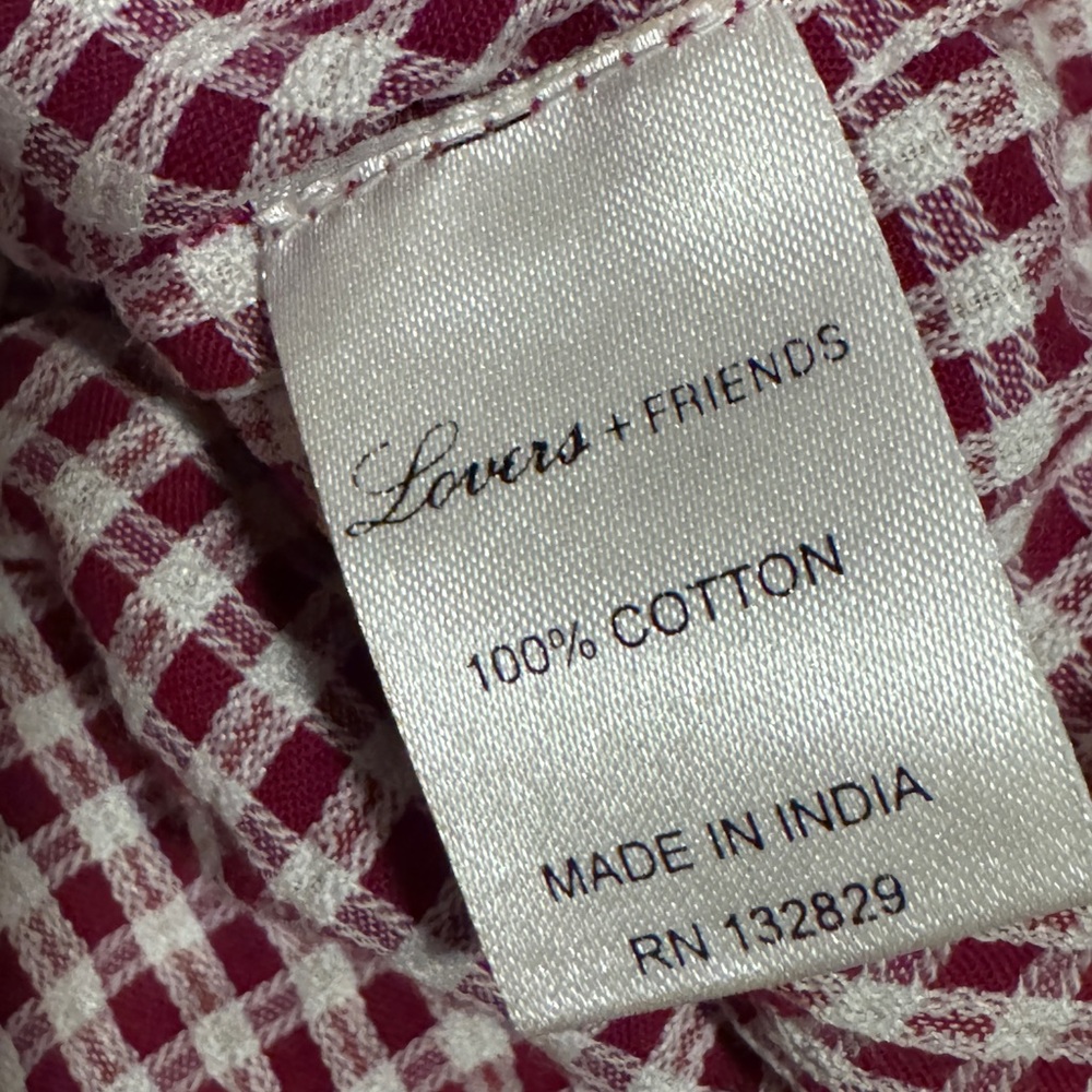 Lovers + Friends Dustin Gingham Mini Dress - Picture 5 of 10